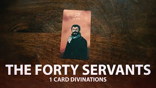 One Card Forty Servants Readings