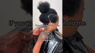 Protective Hairstyle for Natural Hair | Tapered Cut | PART 2