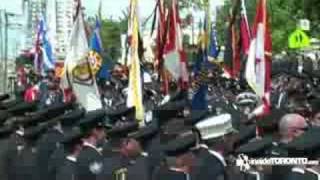 Funeral for Fallen Firefighter