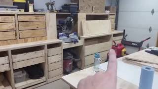 Miter Station Update - drawers in