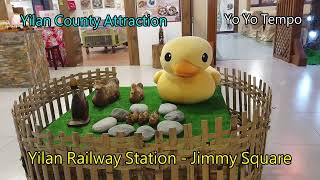 Yilan Railway Station & Jimmy Square-   Yilan County Attraction