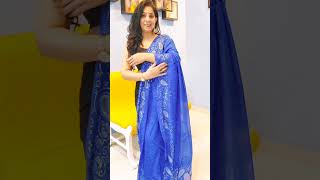 MUKAISH WORK OR SILK? SAREES FOR WEDDING TROUSSEAU.  #shorts #trending #ytshorts