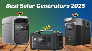 7 Best Solar Generators 2025  [watch this before you buy]