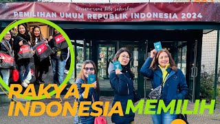 SUASANA PEMILU 2024 DI BELANDA || RAKYAT INDONESIA MEMILIH || PESTA RAKYAT