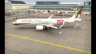 Gulf Air b789 and A21NX .WOA World of airports