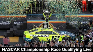 2024 NASCAR Cup Series Championship Race Qualifying at Phoenix Live Commentary