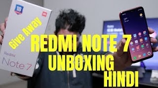 Redmi Note 7 Unboxing Handson Hindi India