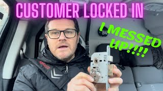 Customer Locked In Her Home | Failed Lock | Emergency Callout | I messed Up - Locksmith