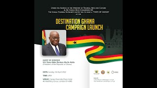 launch of the Destination Ghana campaign