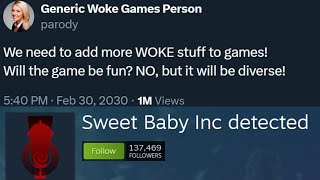 Woke Employees Attack Steam Curator Behind 'Sweet Baby Inc Detected' Group on Steam!