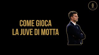 Come gioca la Juve di Motta