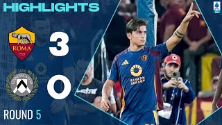 Roma - Udinese | 3-0 | Gli Highlights | Lega Serie A 2024-25