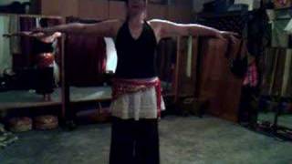 Belly Dance arm positions, Very basic