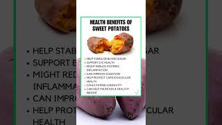 Health Benefits of Sweet Potatoes 🥔 #shorts #sweetpotato #sweetpotatobenefits #healthtips #health