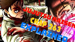 Jujutsu Kaisen Chapter 263 Full Explanation In Hindi | Jujutsu Kaisen latest chapter  #jujutsukaisen