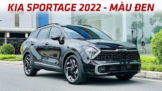 Kia Sportage 2022 màu đen nam tính và sang trọng. Tuy không nổi bật nhưng vấn cuốn hút.