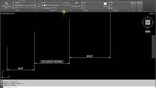 Создать контрольный размер AutoCAD