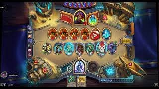 Hearthstone Ressurect priest Catrina Muerte Baron rivendare ranked costum wild deck win 15/04/2021