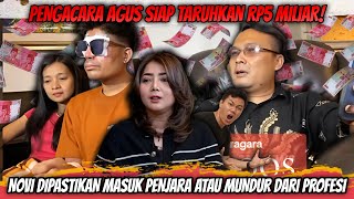 Pengacara Agus Taruhan Besar❗ Teh Novi Akan Masuk Penjara, atau Bayar Rp5 Miliar dan Mundur!