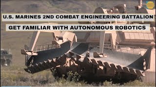 U.S. Marines Participates In Robotic Complex Breach Concept (2019)| Autonomous systems