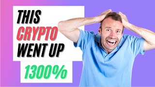 This Cryptocurrency has gone up 1300%   | Buy Bitcoin Now