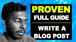 How to Write a Blog Post That Actually Gets Traffic - Full PROVEN Guide