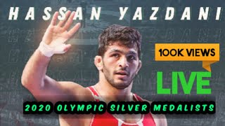 Hasan yazdani ( Live )  2020 Tokyo Olympic 86 kg silver won