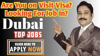 Dubai Job Vacancy Today| Jobs in Dubai | UAE Jobs 2023