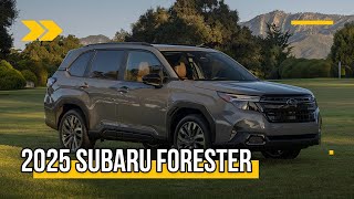 2025 Subaru Forester Debuts a New Look but Is Similar Underneath | S7Car