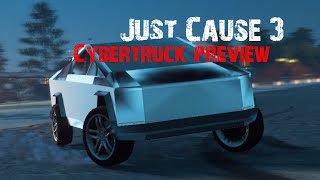 Just Cause 3 - Cyberbertruck quick showcase