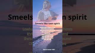 Nirvana-Smeels like teen spirit #youtube #short #shorts #shortvideo #nirvana  #kurtcobain