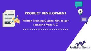 How to create written training guides for your business