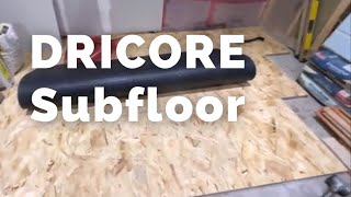 Dricore Subfloor DIY Install