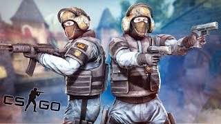 CS:GO ➤ НАПАРНИКИ 2Х2 ➤ ПОДНИМАЕМ ЗВАНИЕ НА OVERPASS