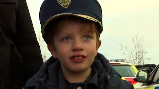 Ethan's wish to be an American police officer for the day | Make-A-Wish UK