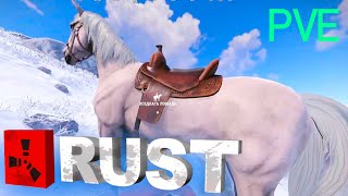 СТРОЮ КОНЮШНЮ В РАСТ. Выживание в Rust. GringoRust и мирный сервер, раст пве