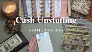 Cash Unstuffing | January #2 | Zero-based Budget