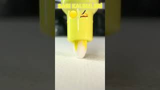 Sunlight yellow pencil / Güneş ışığı sarı kalem ✨ #satisfying #pencil #art #drawing #asmr #shorts ✍️