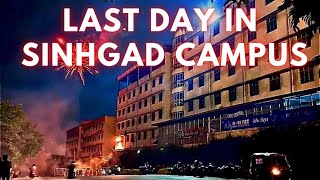 My Last Day in Sinhgad Vadgaon College Campus | Friendship | Sinhgad Campus Memories