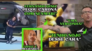 NETO ACUSA FERNANDO DINIZ APÓS POLÊMICA NO HELICÓPTERO DE NEYMAR E CAUSA POLÊMICA