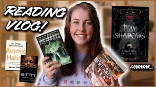 I finished 4 books?! | READING VLOG