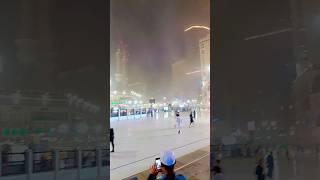 Haram Makkah Barish ka khubsurat nazara #youtubeshorts #short