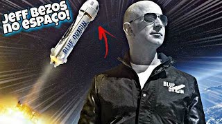 Jeff Bezos dono da Amazon foi para o espaço!