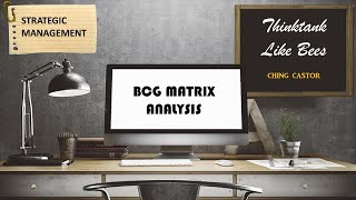 BCG Matrix Analysis @THINKTANKLIKEBEES