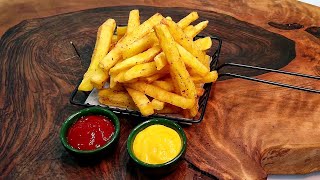 Crispy French Fries At Home ! Delicious ! Potato sticks ! Potato Recipes !