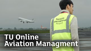 Hear from TU Online tutor Lisa about why you should study Aviation Management