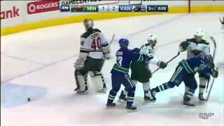 Minnesota Wild Vs Vancouver Canucks. February 16th 2015. (HD)