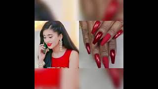 shivangi Joshi same dress ❤️As colour Nail 💅#yrkkh#shorts#trending#ytshorts