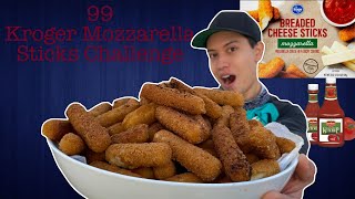 99 Kroger Mozzarela Sticks Challenge