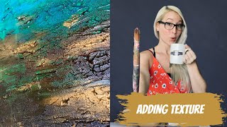 How To Add Texture To Paintings